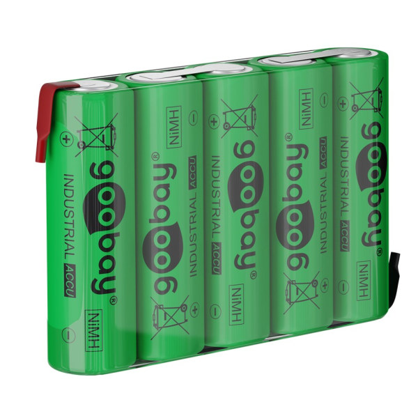 Goobay 5x AA (Mignon) laddningsbart batteri - 2100 mAh