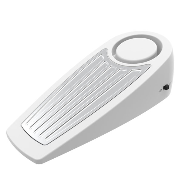 Dørstopper Vibrationssensor Alarm - 130dB Tyverisikringssystem