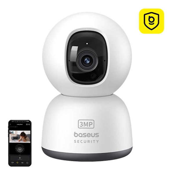 Baseus P1 Lite 2K indendørs kamera (hvid)