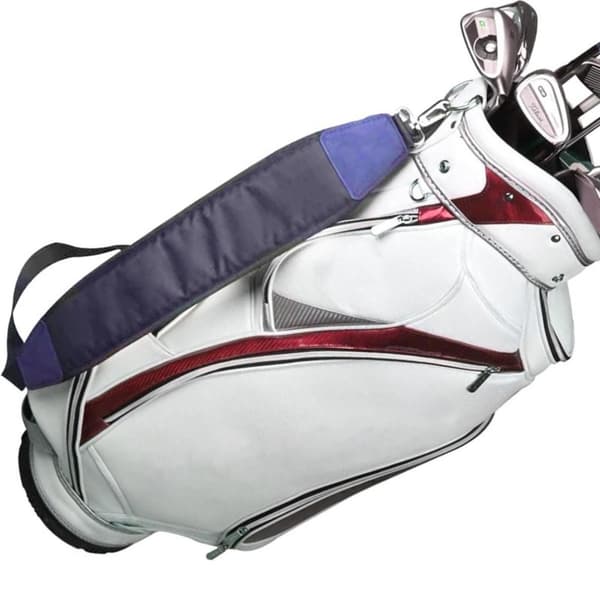 Skulderrem til golfbag - justerbar åndbar nylon, multifunktionel bære- og erstatningsrem, komfortabel pasform og nem montering til lange runder