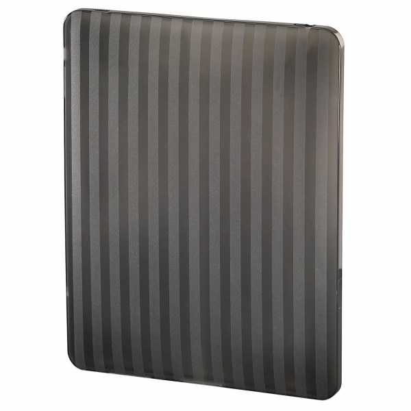 HAMA iPad Skal Randig Svart Passar iPad2,3,4