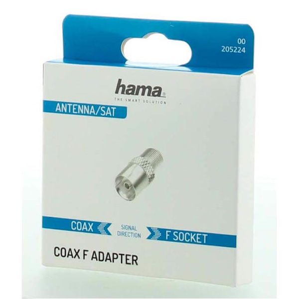 Satellite Receiver Adapter F-Socket - Coax-Socket
