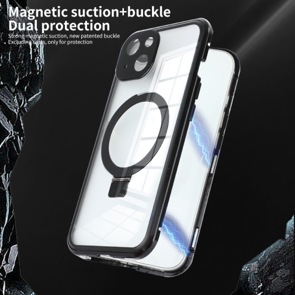 Gennemsigtigt, magnetisk etui til iPhone iPhone 13