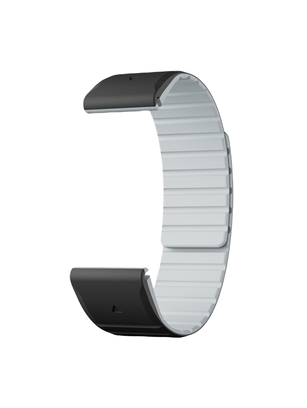 Magnetiskt Klockarmband för Garmin QuickFit 26 mm Black Black