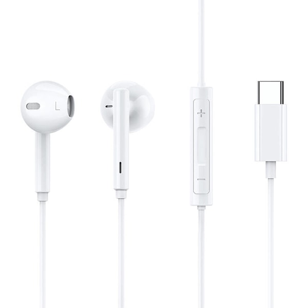 Mcdodo HP-7500 langalliset kuulokkeet, USB-C (valkoinen)