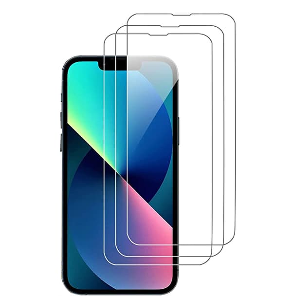 Näytönsuoja iPhone 13/13 Pro karkaistu lasi 3 kpl
