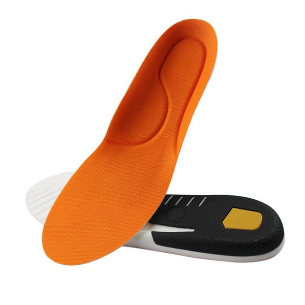 Hög Elastisk Memory Foam Andningsbara Stötdämpande Innersulor för Sportskor L L