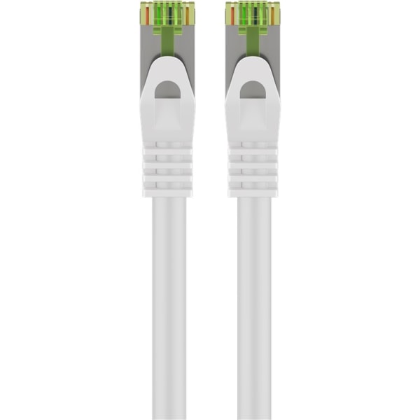 GHMT-certifierad CAT 8.1 patchkabel, S/FTP (PiMF), vit