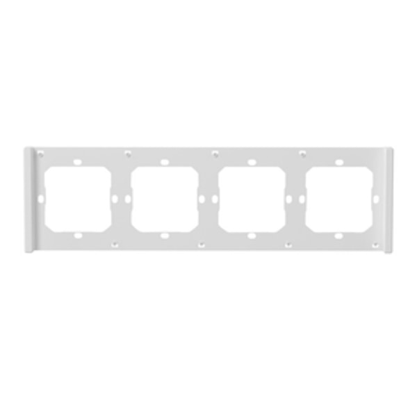 Runko kytkimelle M5 80 nelinkertainen 4-kertainen SONOFF M5-4C-80-FW (valkoinen)