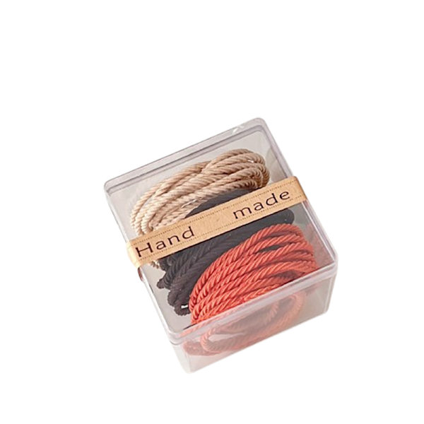 Nylon hårbandsset - 50 st Flerfärgad 2
