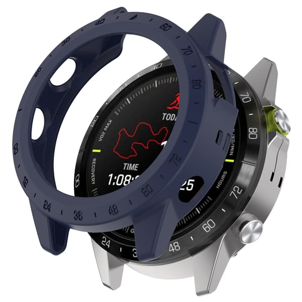 PC-suojakotelo älykellolle Blue Garmin Marq 2 Blue