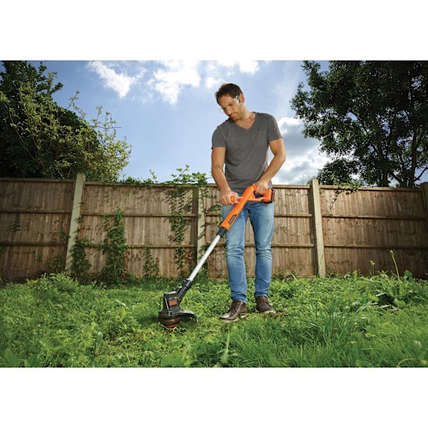 Grästrimmer 18V 25cm 2AH Batteri ingår