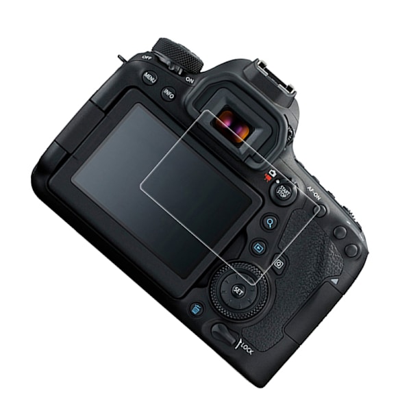 Canon EOS 6D Mark II Skærmbeskytter i hærdet glas (2-pak)