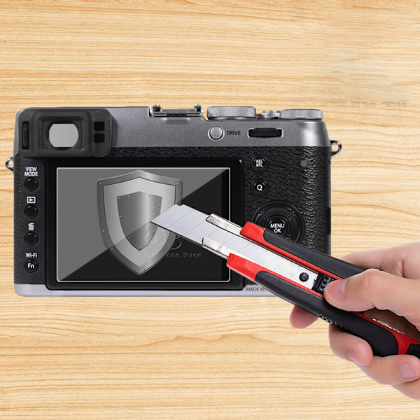 Fujifilm X100T karkaistu lasi näytönsuoja (2 kpl)
