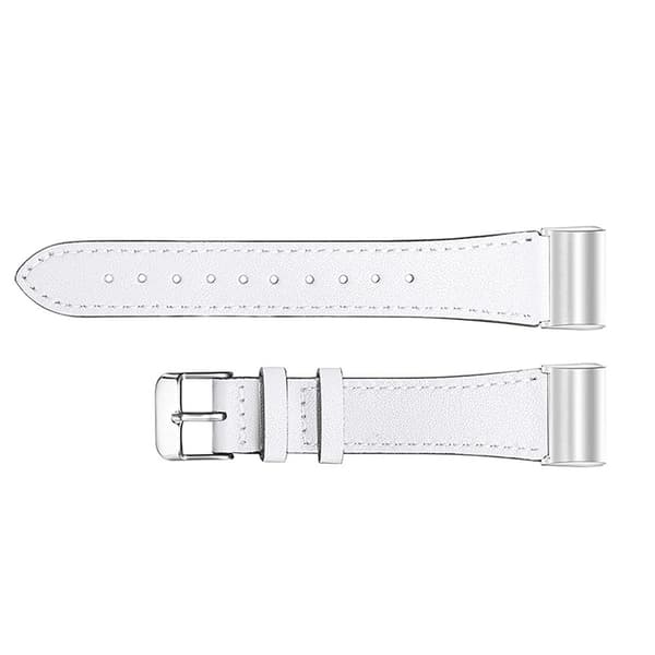 Aito nahkaranneke Fitbit Charge 3/4:lle White White