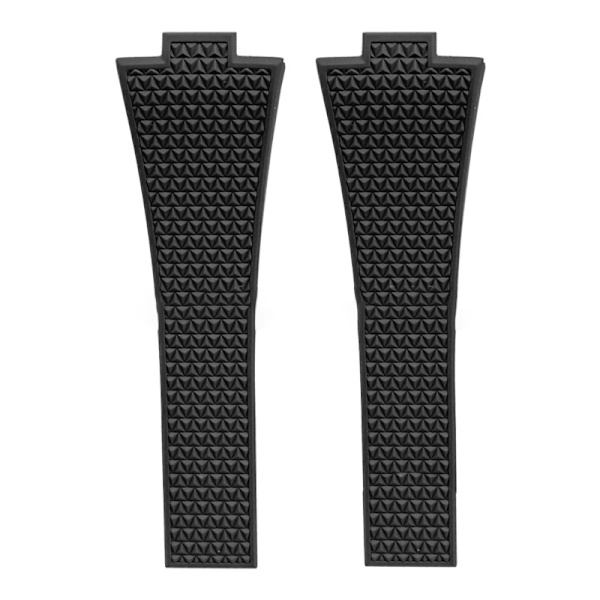Tissot PRX 11 mm fluorelastomer klockarmband Svart