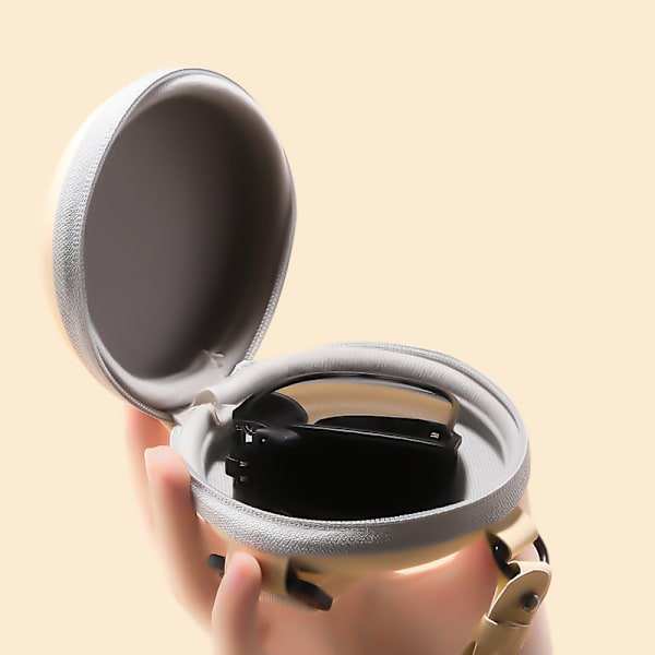 Vikbara Clip-On Solglasögon - Polariserade Vit