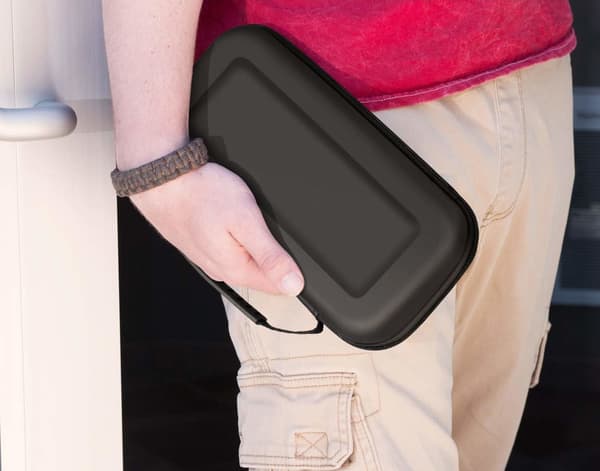 Iskunkestävä Nintendo Switch -kotelo konsolille, peleille ja lisävarusteille