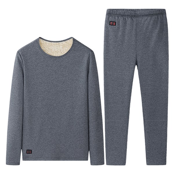Miesten lämmitettävät alusvaatteet Harmaa 3XL