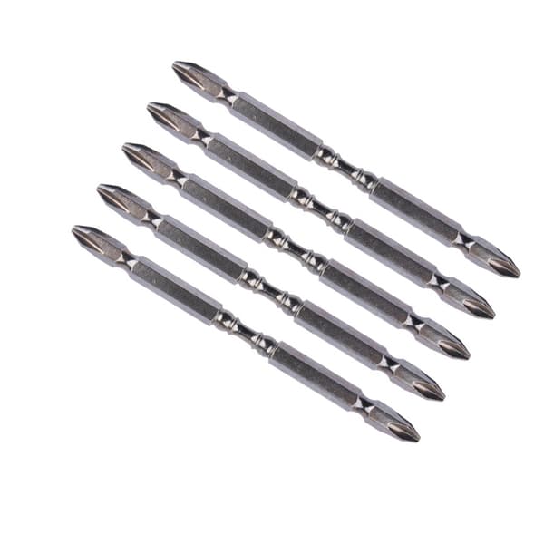 Magnetisk Bitshållare Förlängd 110mm (5-pack) - Stark Magnetisk S2 Dubbelhuvud Skruvmejselbit 5-pack