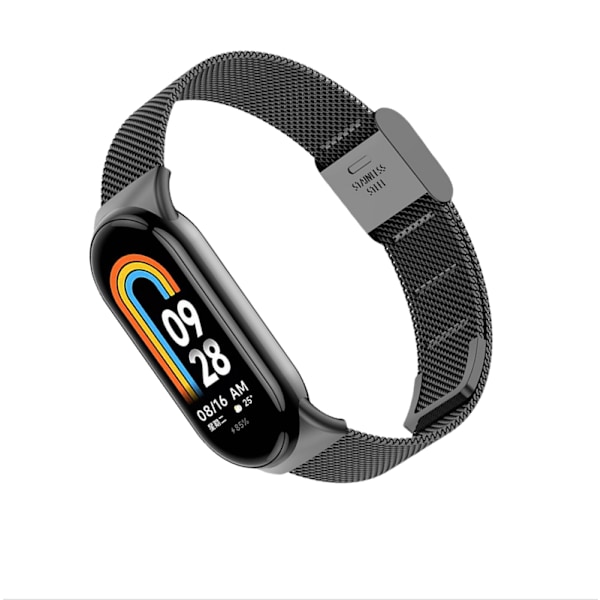 Metallrem för Xiaomi Mi Band 8/9 Svart