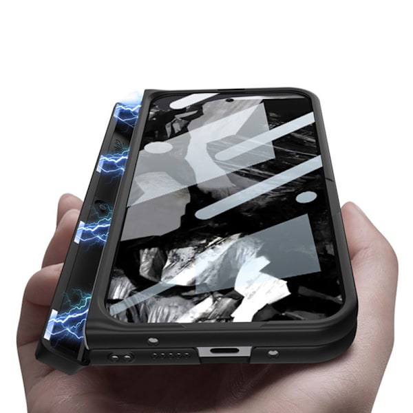 Fodral med Stativ för Google Pixel 9 Pro Fold Svart