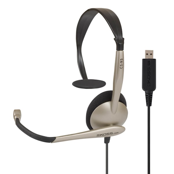 Headset CS95 Mono On-Ear Mic USB Champagne