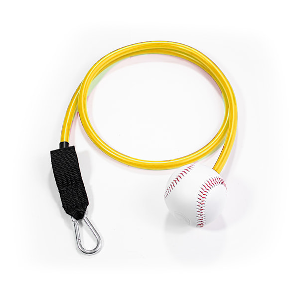 Högkvalitativ basebolltränare i latex och nylon Gul