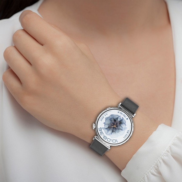 Premium Läderarmband för Huawei & Honor Klockor Svart 18 mm