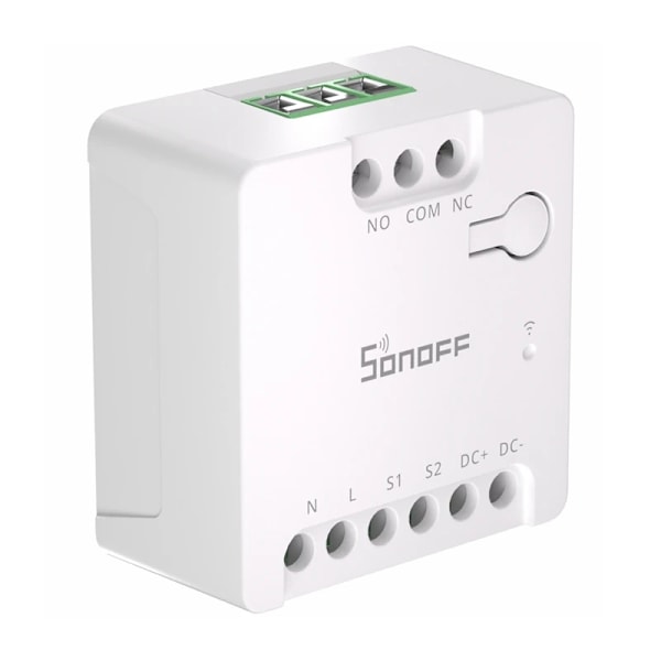SONOFF MINI-D Smart WiFi Matter Switch (AC/DC 12-48V, kuiva kosketin)