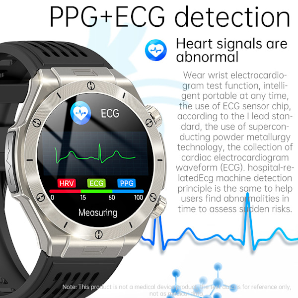 Smartwatch: EKG, søvnhjælp og Bluetooth-opkald