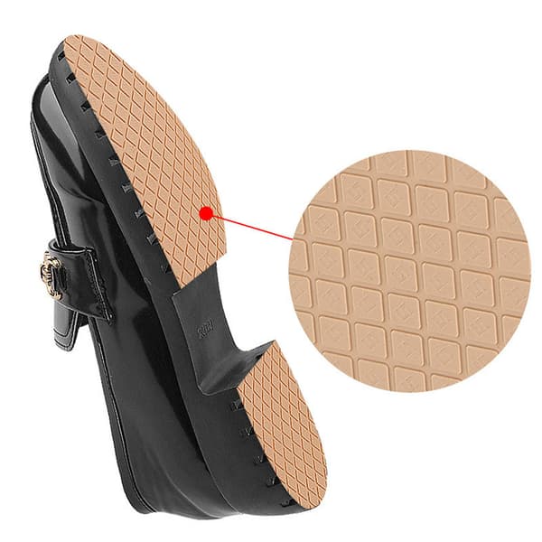 Diamond Grid Shoe Sole Protector Pads (2-pack) Khaki Khaki