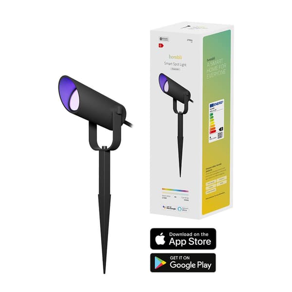 Smart Utomhus Spotlight 1-pack RGB CCT Svart