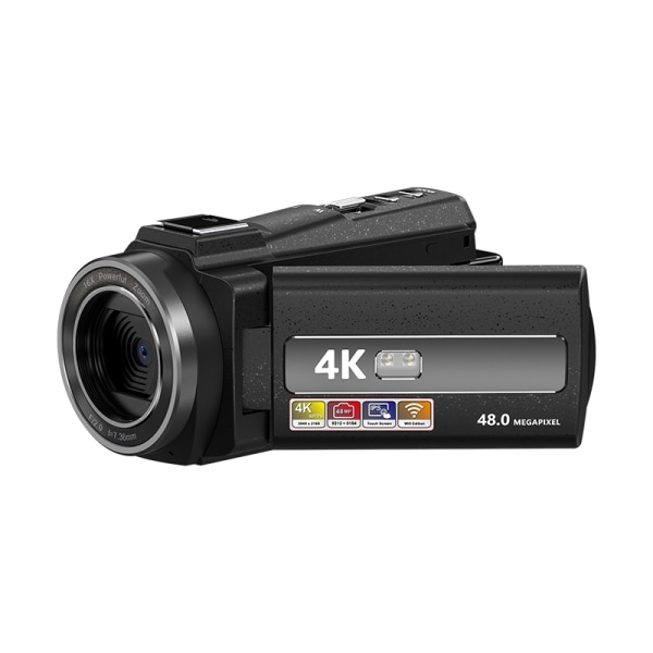 INF Videokamera 4K UHD / 48MP / 16x zoom vidvinkel / 32GB kort /