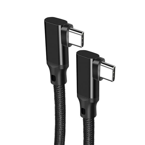 VR-linkkikaapeli - PQ121 musta punottu 3 m 3 m