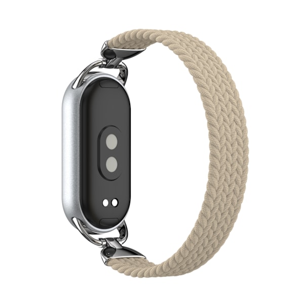 Klockarmband i Nylon för Xiaomi 8/9/10 Aprikos