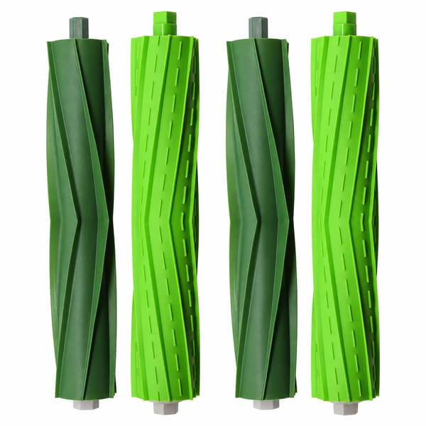 Gummiborste / Rullborste 4-pack Green iRobot Roomba e/i/j series Green