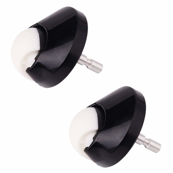 2-pack framhjul för iRobot Roomba 500/600/700/880/980 Svart