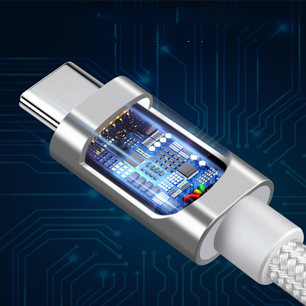 Typ-C till Typ-C Laddningskabel  - PD60W, 480 Mbps 2 m