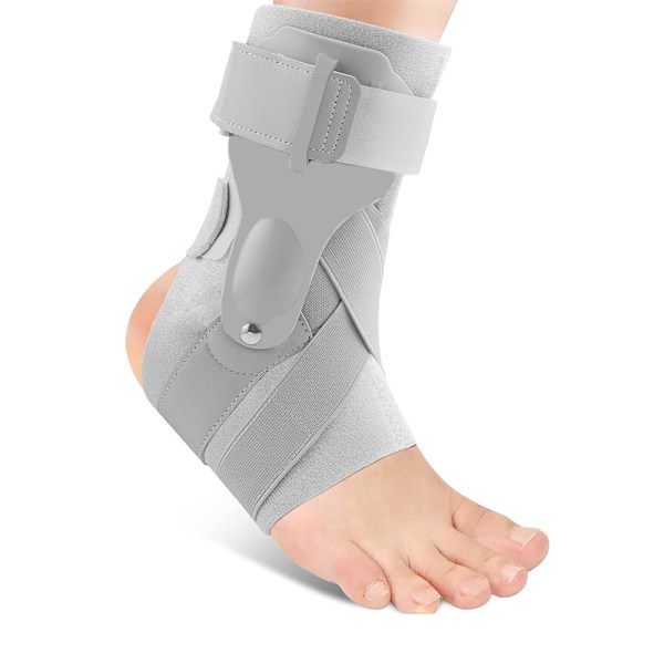 Urheilun nilkkatuki Grey L Grey L
