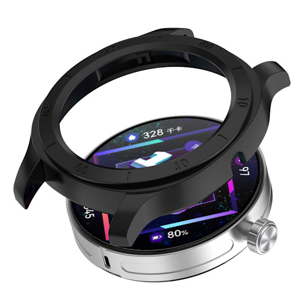 Urkasse til Huawei Watch 22mm Sort