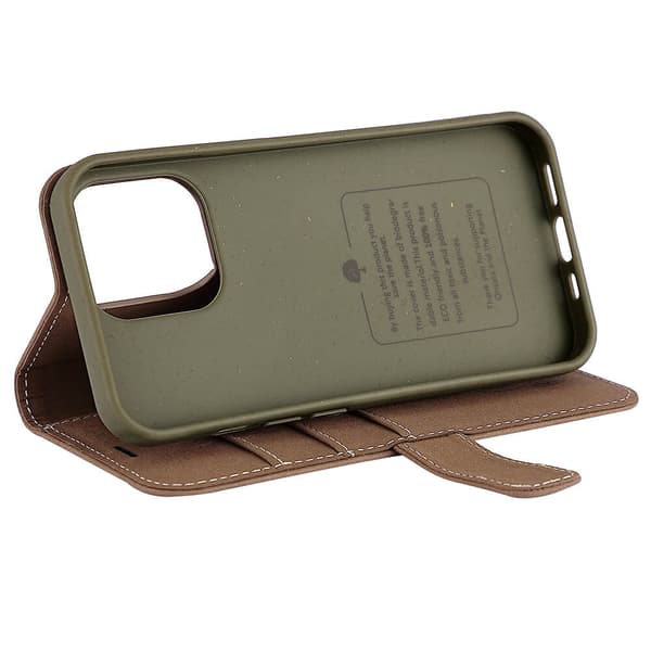 ECO Wallet iPhone 13 Pro Brun