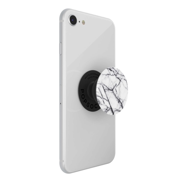 POPSOCKETS Dove White Marble Avtagbart Grip med Ställfunktion