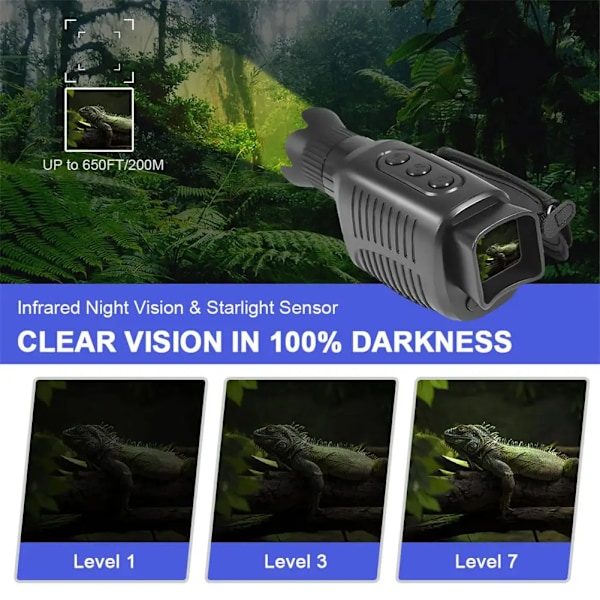 Night Vision Monocular - Dag & Nat Visual Camera & Video HD