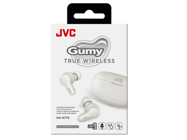 HA-A7T2-W-U Gumy True Wireless Earphones White