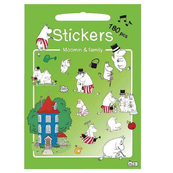 Tarrat Moomin & Family(180 Stickers)