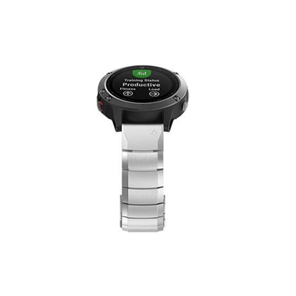 Urrem Quick Release til Garmin Smartwatches Silver 20 mm Silver 20 mm