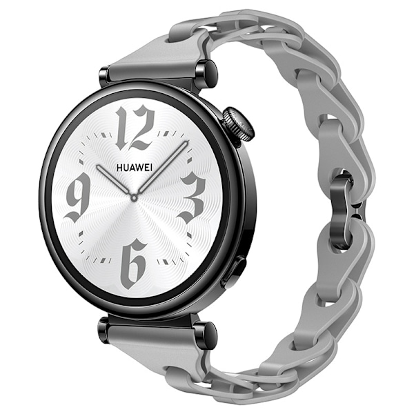 Silikonarmband för Huawei GT5/4 - 18mm Grå