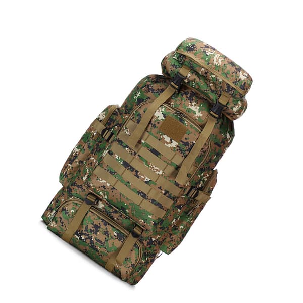 Tactical Backpack 80L - Oxford Cloth Camouflage Camouflage