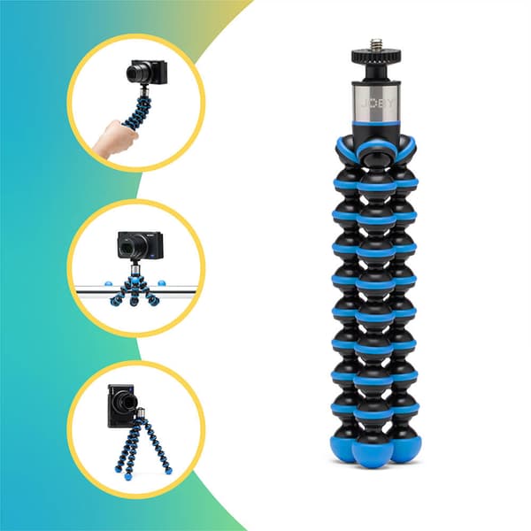 Älypuhelimen GorillaPod Go 500 ja GripTight 360 -telinesarja, sininen